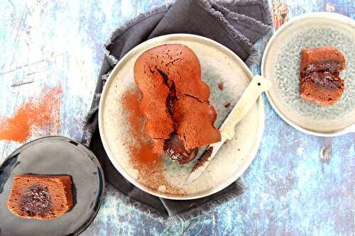 Cake au chocolat coeur coulant