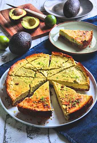 Cheesecake à l'avocat