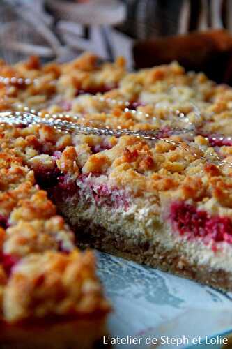 Cheesecake aux framboises