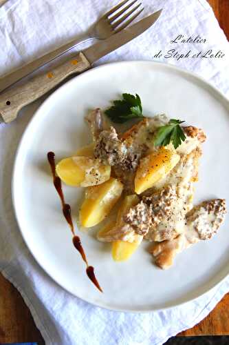 Côtes de veau aux morilles