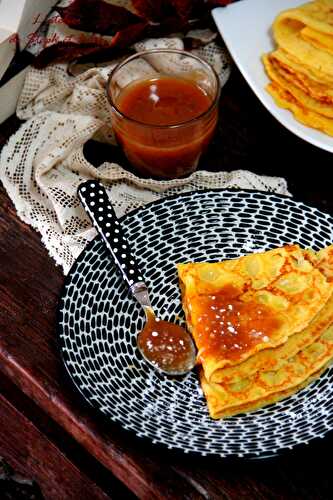 Crêpes et caramel au beurre salé