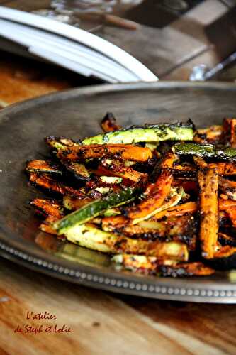 Frites de légumes au pecorino