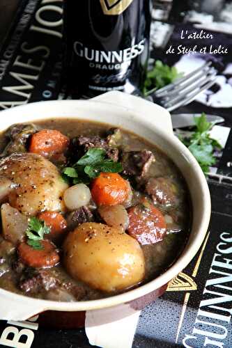 Joue de bœuf à la Guinness façon "Irish stew"