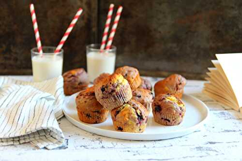 Muffins aux fruits rouges