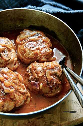 Paupiettes de veau à la sauce tomate