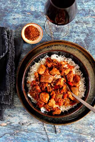 Poulet façon Jambalaya