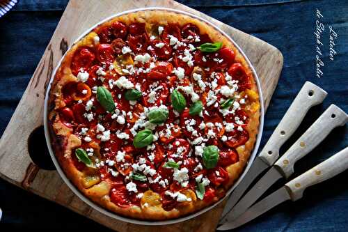 Tarte à la tomate et feta