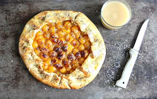 Tarte rustique aux mirabelles