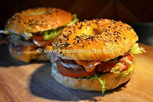 Bagels au Poulet & Salade