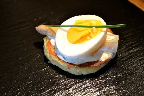 Blinis aux Oeufs & Asperges