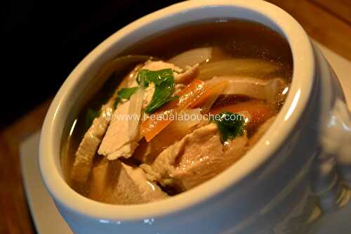 Bouillon de Légumes au Poulet