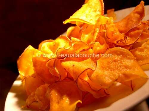 Chips de Patates Douces - L'Eau à la Bouche