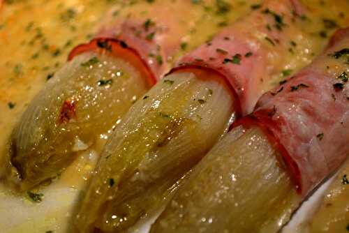 Endives au Jambon Gratinées