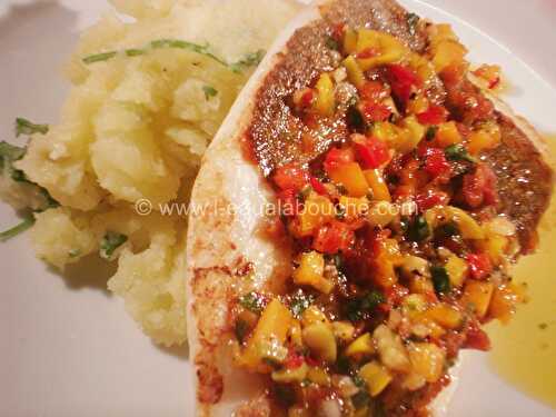 Sur le grill] 🔥 🐟 Filet d'Espadon grillé et petits légumes. - Les  Gourmands disent