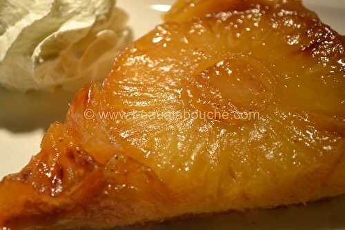 Fine Tatin d'Ananas au Gingembre