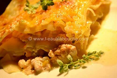 Lasagnes au Saumon & aux Crevettes