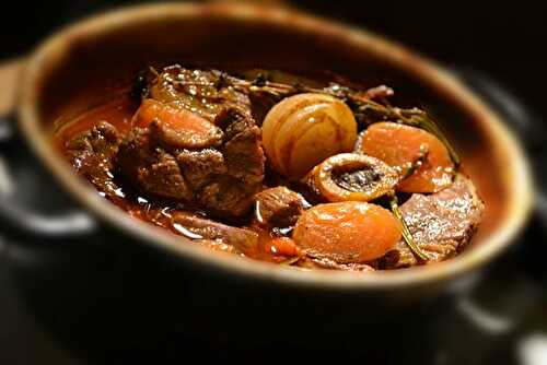 Navarin d'Agneau Mijoté au Four en Cocotte