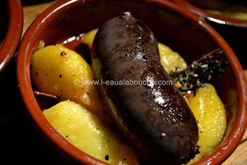 Petits Boudins Antillais Rôtis aux Pommes