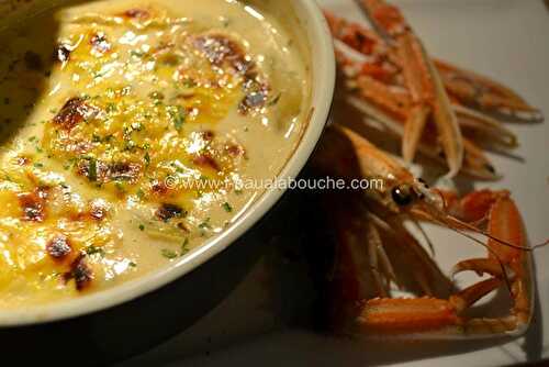 Soupe Gratinée de Langoustines