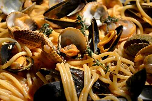 Spaghettoni aux Fruits de Mer