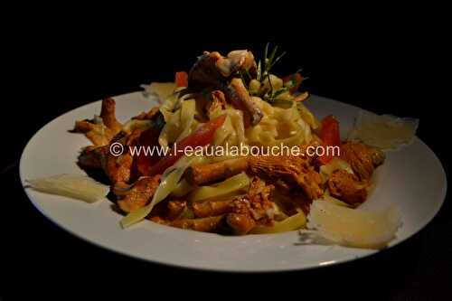 Tagliatelles aux Chanterelles