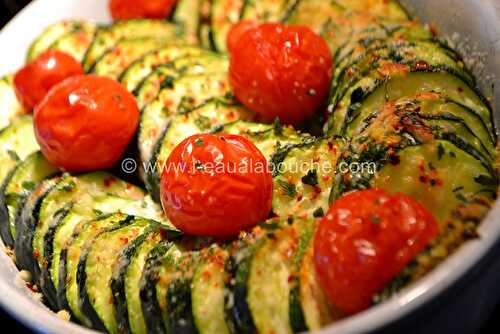 Tian de Courgettes et de Tomates Cerises