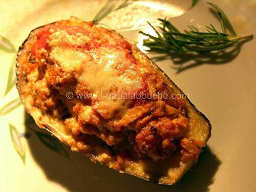 Aubergines Farcies au Thon