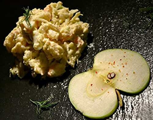 Salade De Crabe-Crevettes Granny Et Céleri Au Wasabi