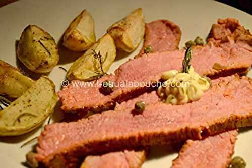 Roastbeef Tandoori & Patates au Four
