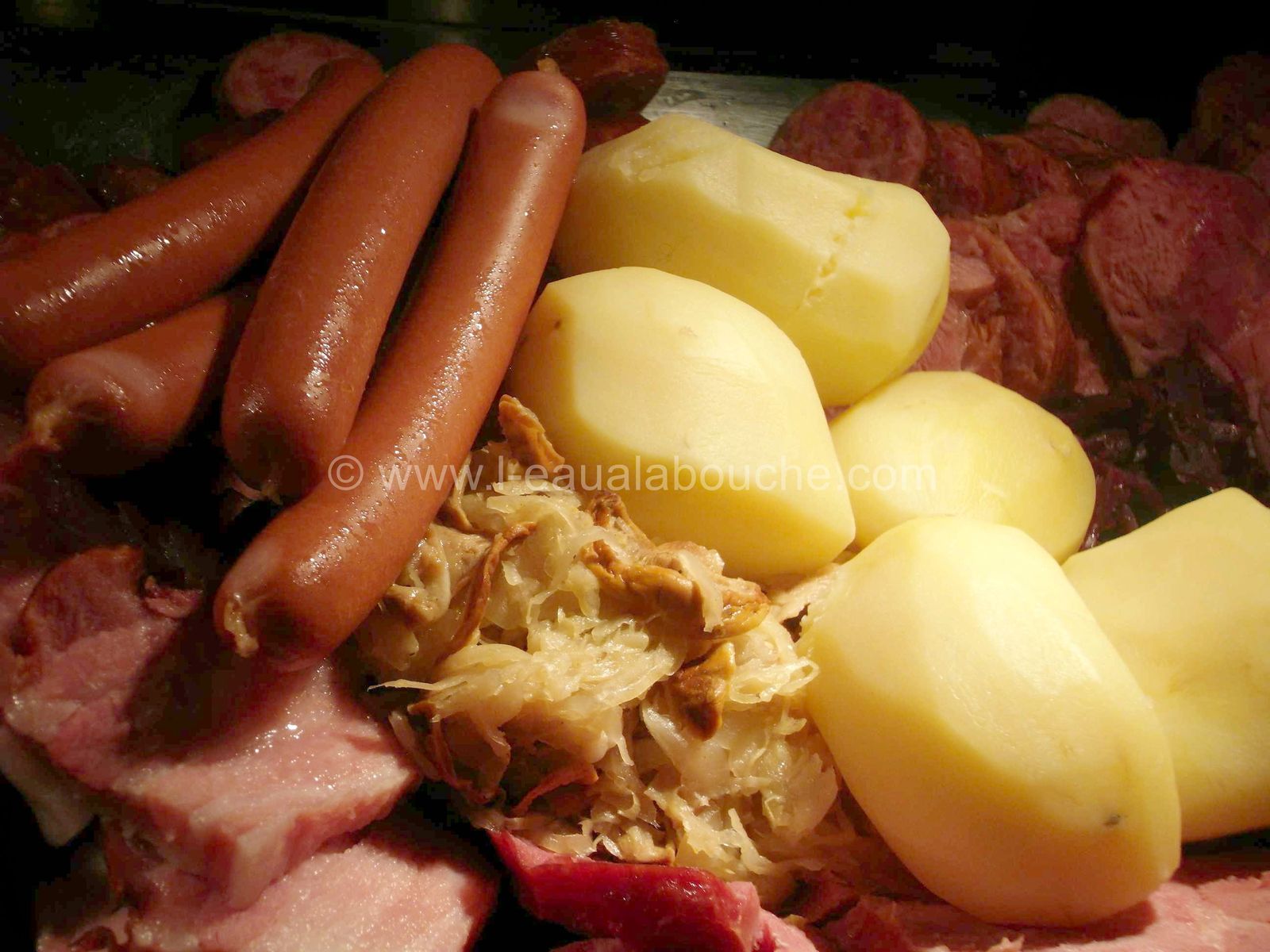 Choucroute Aux Bolets Et Aux Choux Rouges