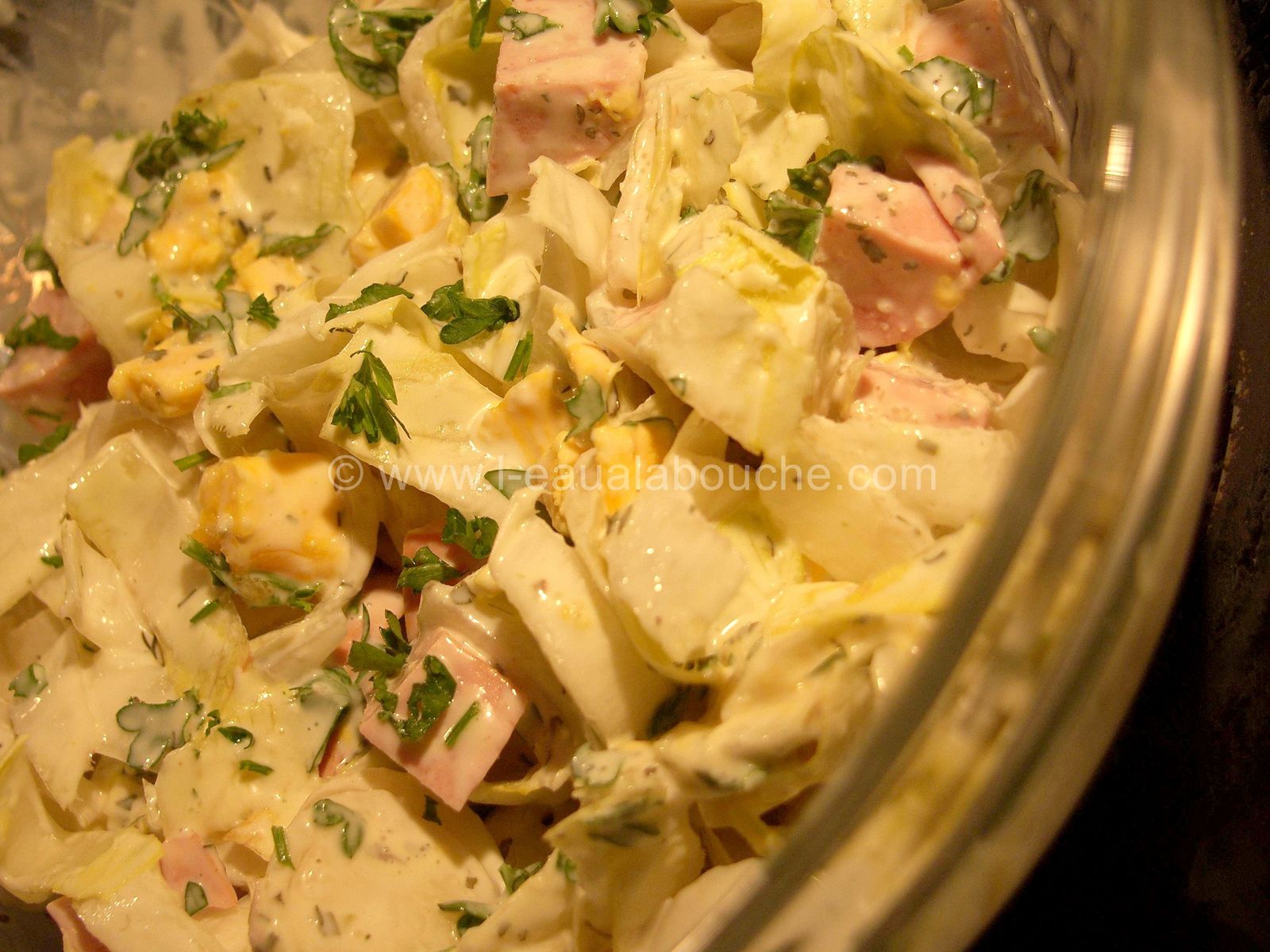 Salade D'Endives Au Cervelas 