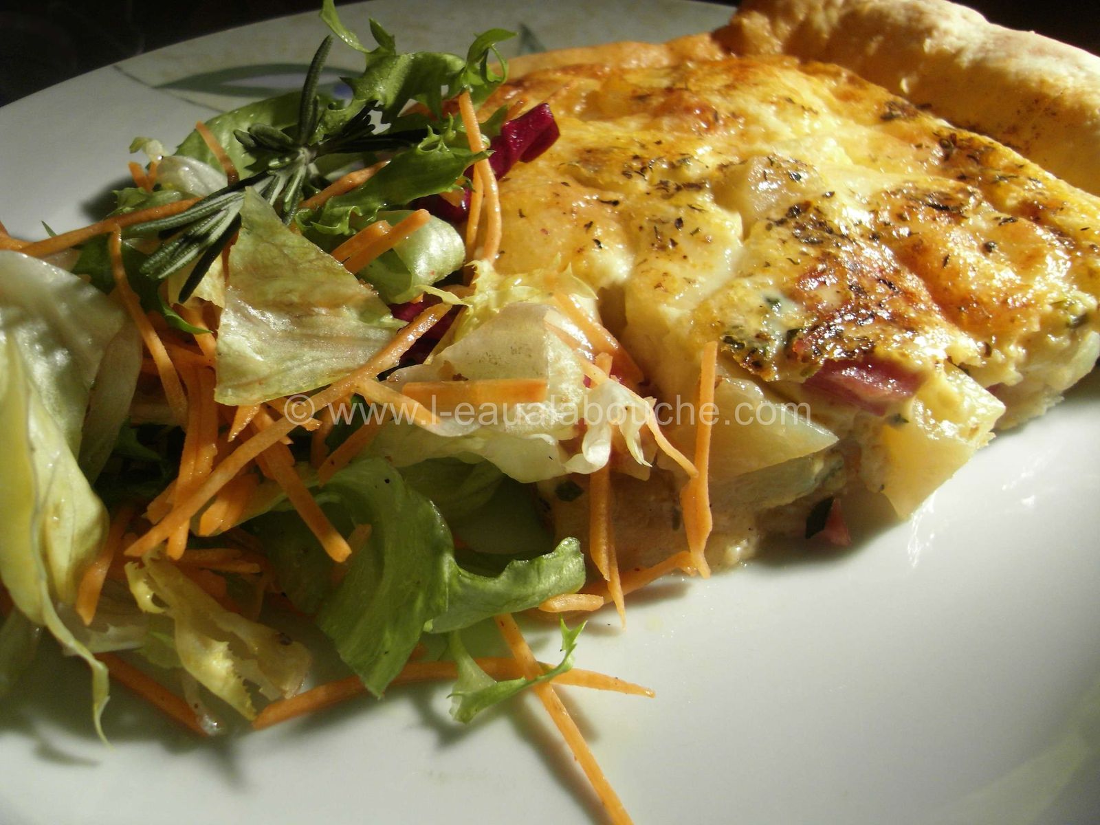 Tarte Au Reblochon Pommes De Terre Et Jambon