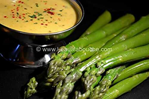 Asperges Vertes Du Valais Sauce Hollandaise