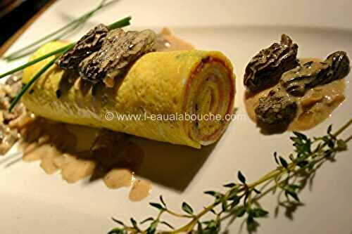 Omelette Au Jambon Sauce Aux Morilles