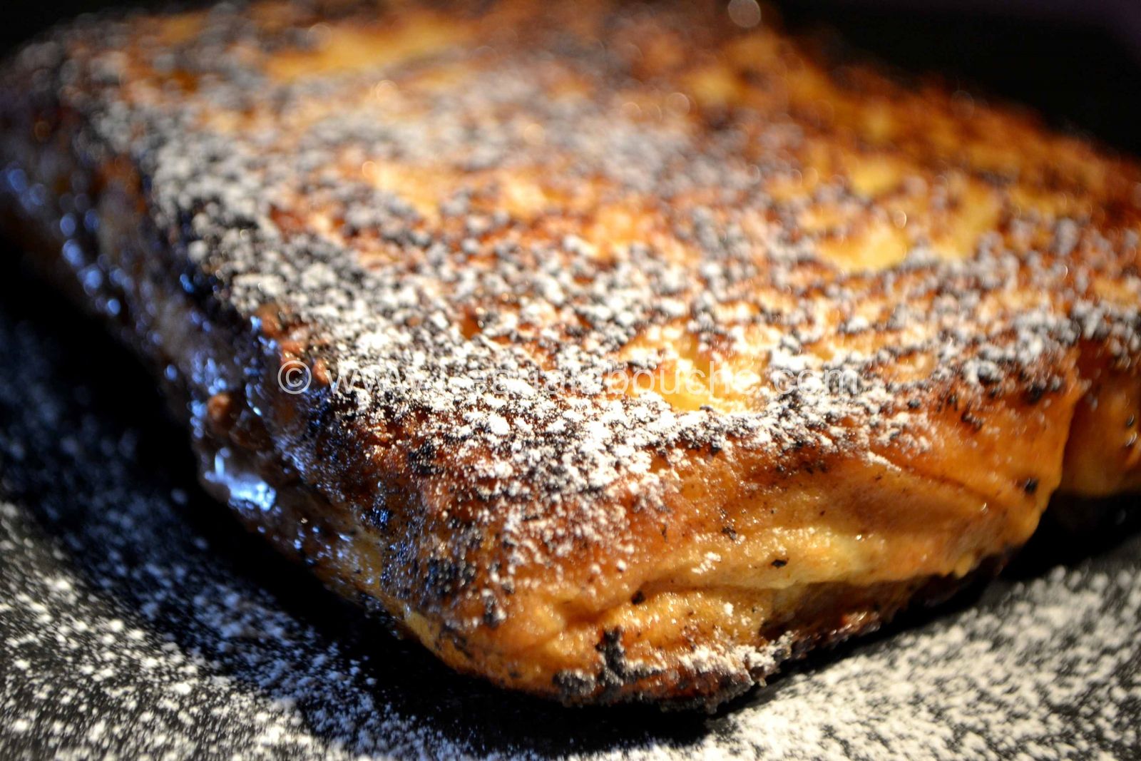Croque De Pain Perdu Brioché Banane Chocolat