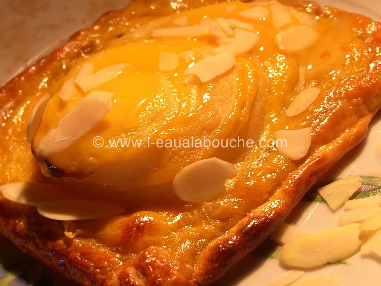 Carrés Feuilletés À La Poire