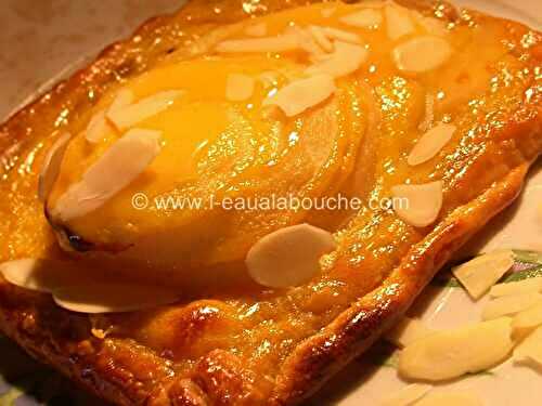 Carrés Feuilletés À La Poire