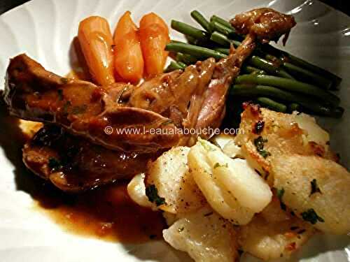 Cuisse De Canette Confite Sauce Au Sirop D'Erable