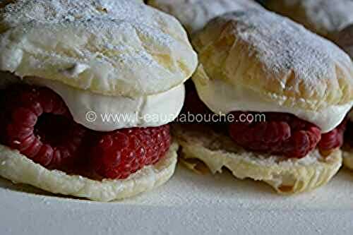 Hamburger Aux Framboises Ou Aux Fraises 