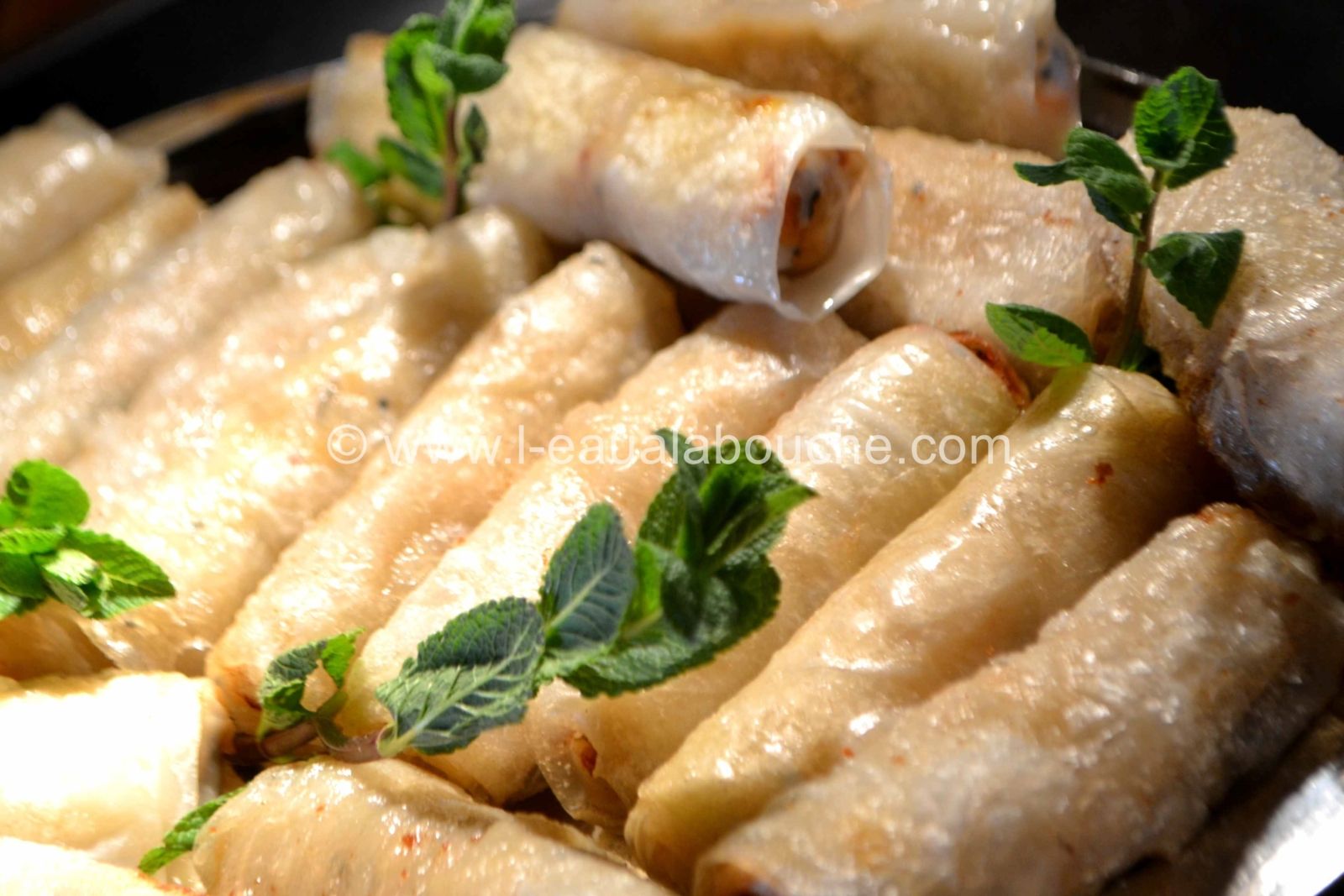 Nems Au Saumon Et Aux Crevettes