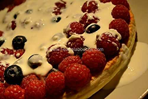 Tarte Framboises Et Myrtilles Crème De Mascarpone