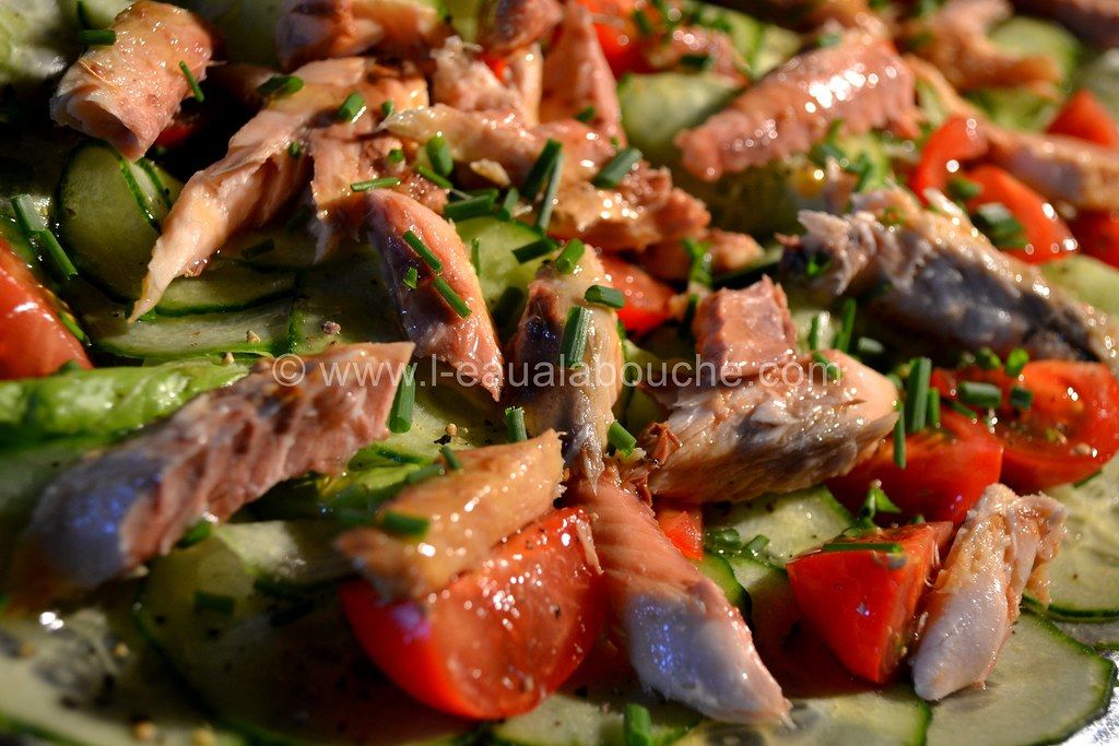 Salade Estivale Aux Filets De Maquereau