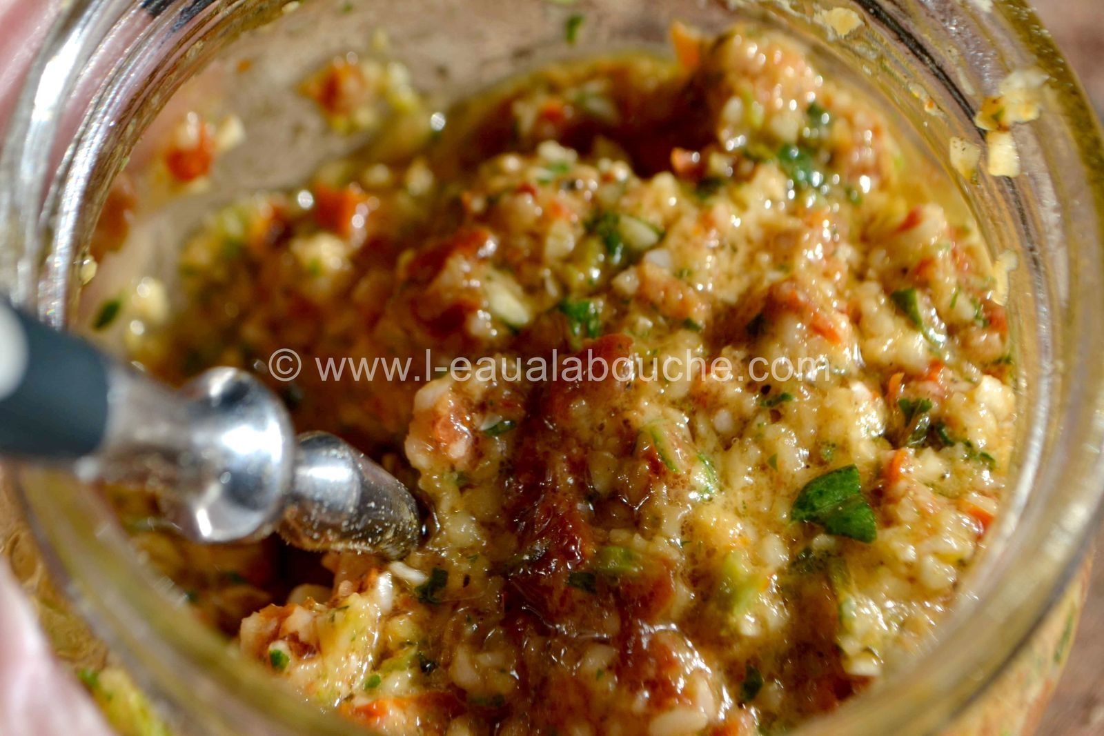 Condiment À l'Ail Et Aux Tomates Séchées