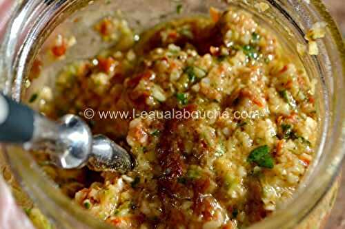 Condiment À l'Ail Et Aux Tomates Séchées