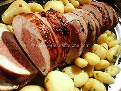 Rôti De Dinde Farci Aux Noisettes Miel Et Cidre