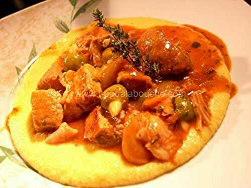 Veau Marengo Et Polenta