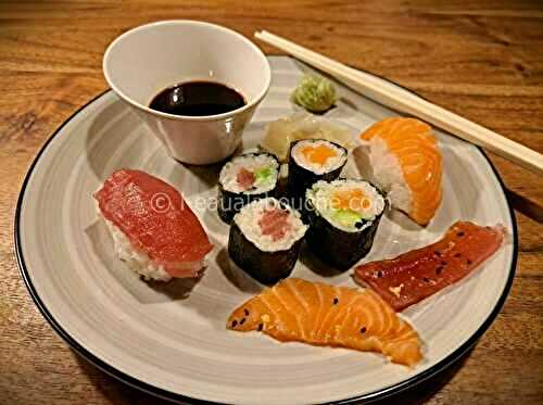 Sushis Makis, Nigiris Et Poisson Mariné