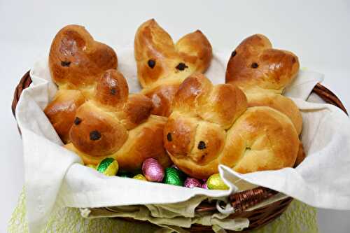 Brioches lapin pour Pâques  