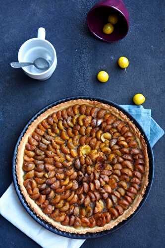 Tarte aux mirabelles