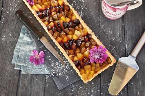 Tarte aux prunes